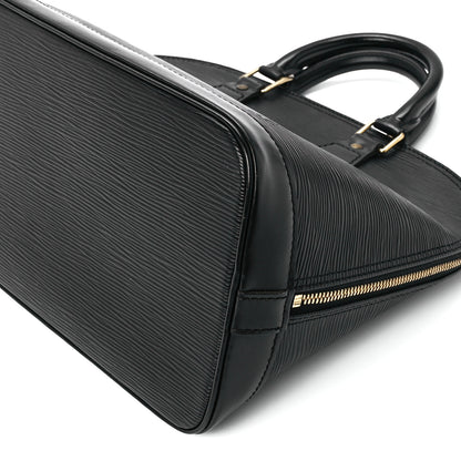 Louis Vuitton Epi Alma PM Black 12 of 13