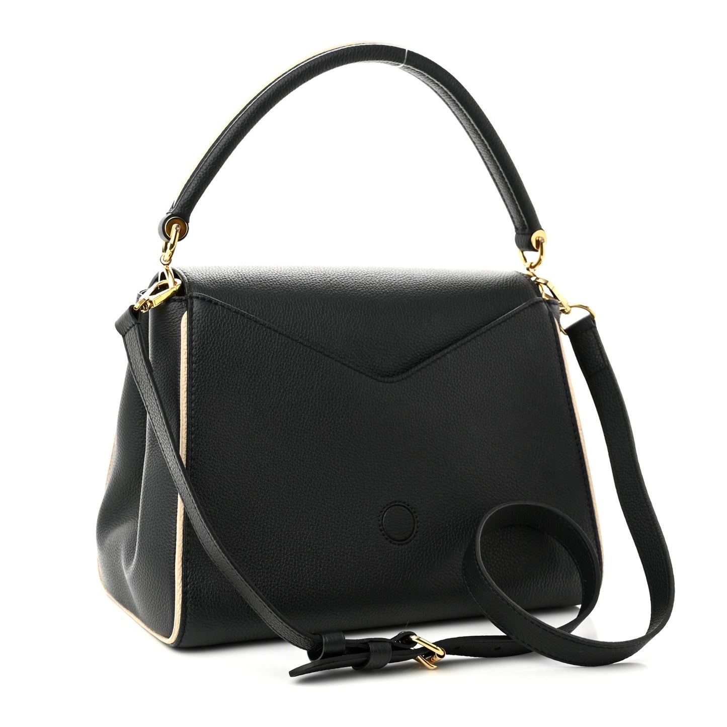 Monogram Double V Black