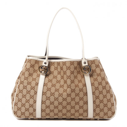 Gucci Monogram Medium Twins Tote Off White 1 of 8