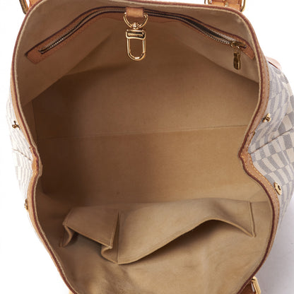 Louis Vuitton Damier Azur Hampstead MM 4 of 8