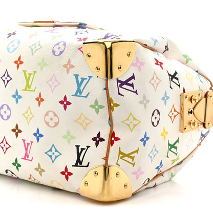Louis Vuitton Monogram Multicolor Speedy 30 White 10 of 17
