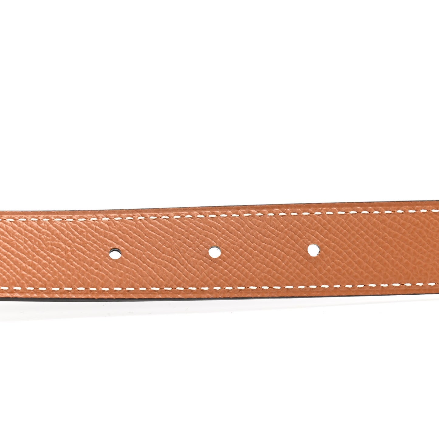 Swift Epsom 24mm Mini Constance H Belt 75 Black Gold