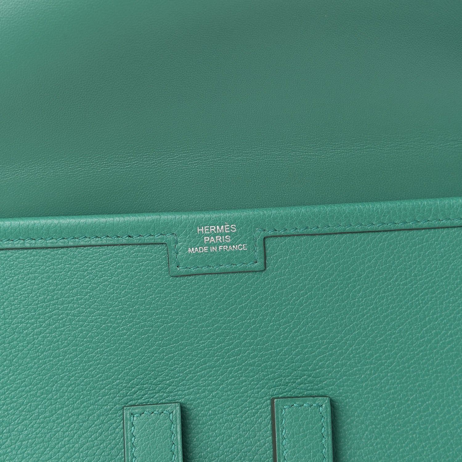 Hermes Evercolor Jige Elan 29 Clutch Vert Vertigo 6 of 8