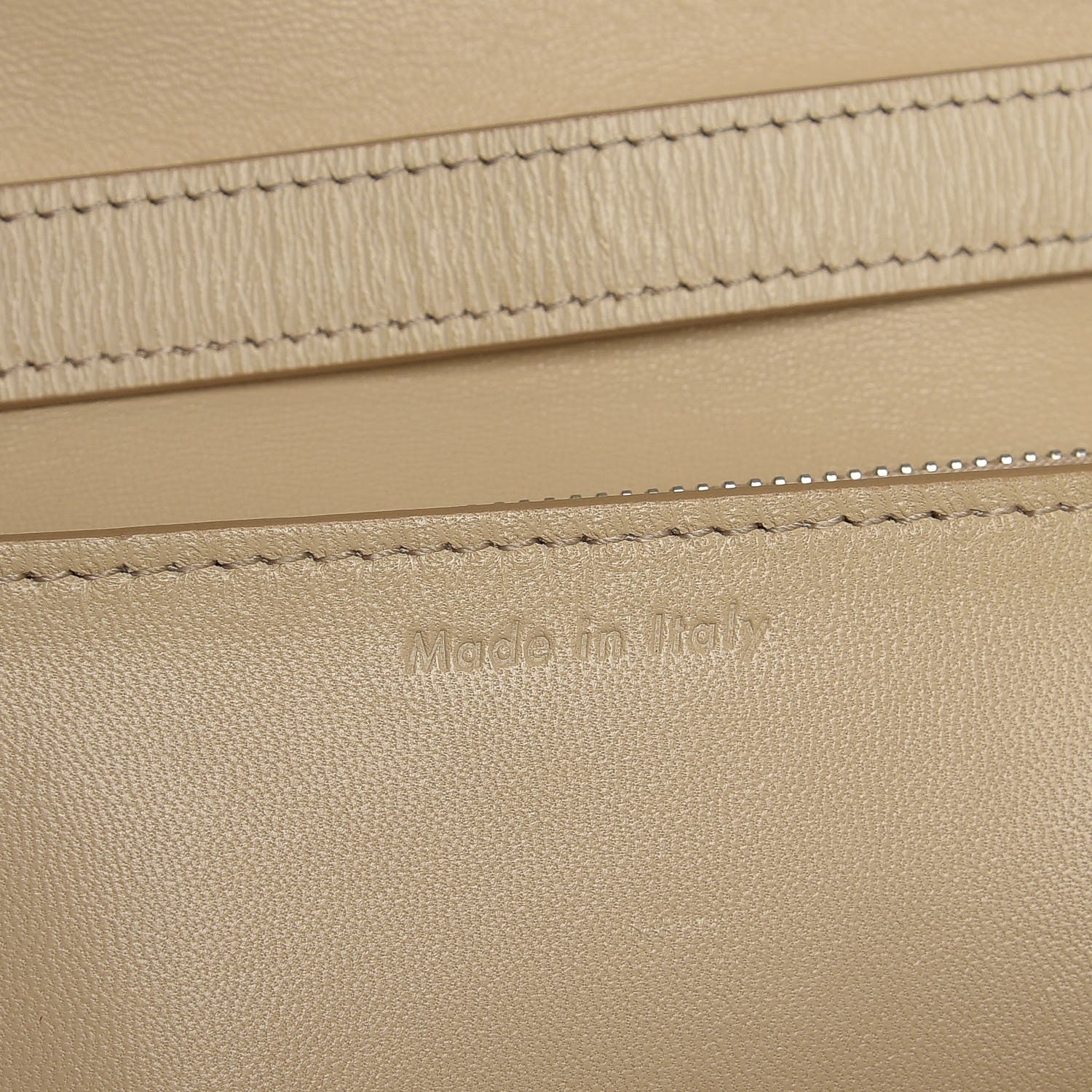 Celine Liege Calfskin Medium Classic Box Flap Bag Cream 7 of 8