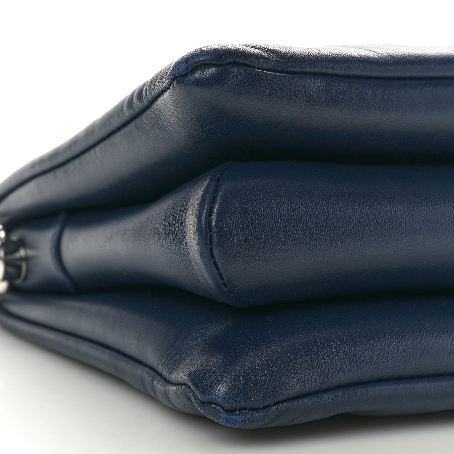 Lambskin Embossed Monogram Coussin PM Navy