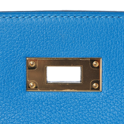 Hermes Evercolor Kelly Retourne 28 Bleu Hydra 29 of 35