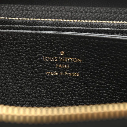Louis Vuitton Empreinte Monogram Giant Zippy Wallet Black Beige 6 of 7