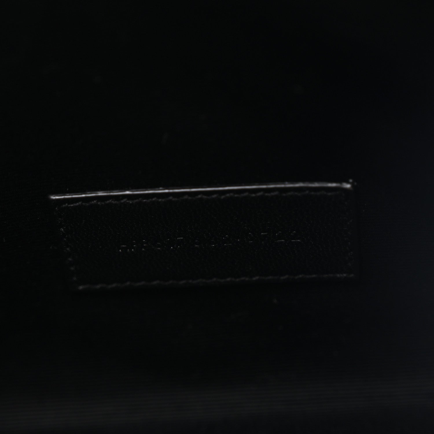 Saint Laurent Grain De Poudre Matelasse Chevron Monogram Envelope Clutch Dark Beige 7 of 7