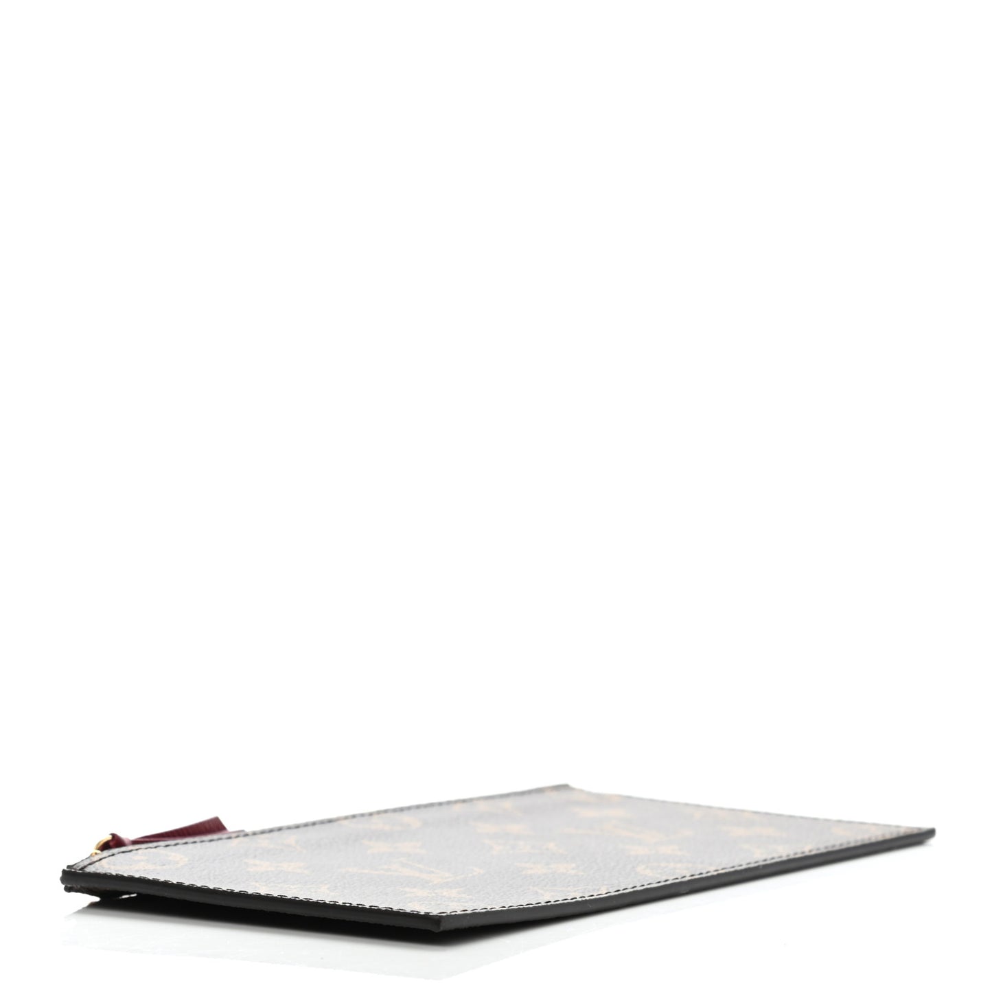 Monogram Felicie Chain Wallet Zippered Insert Fuchsia