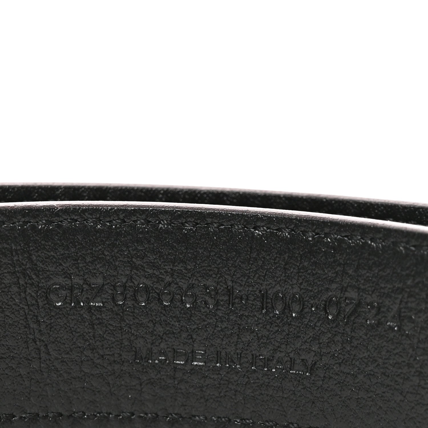 Saint Laurent Smooth Calfskin Lacquered La 66 Buckle Belt 100 40 Hot Wine 4 of 4