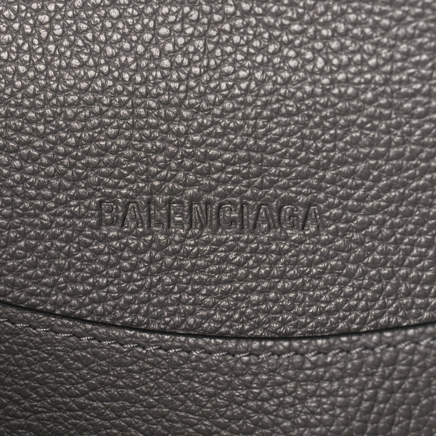 Balenciaga Grained Calfskin Neo Classic Silver Hardware Medium City Dark Grey 6 of 8