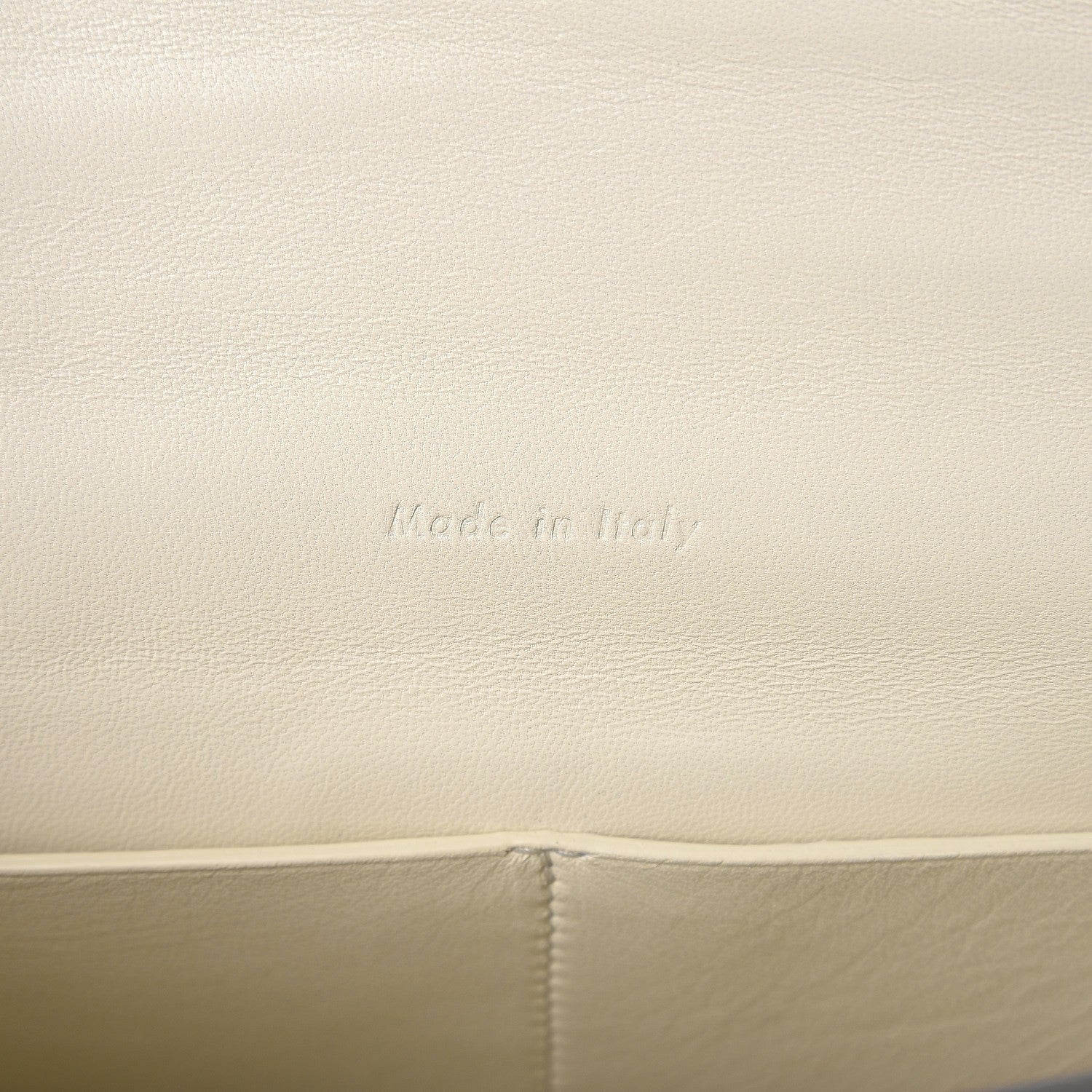 Celine Grained Calfskin Compact Trotteur White 6 of 7