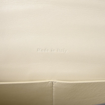 Celine Grained Calfskin Compact Trotteur White 6 of 7