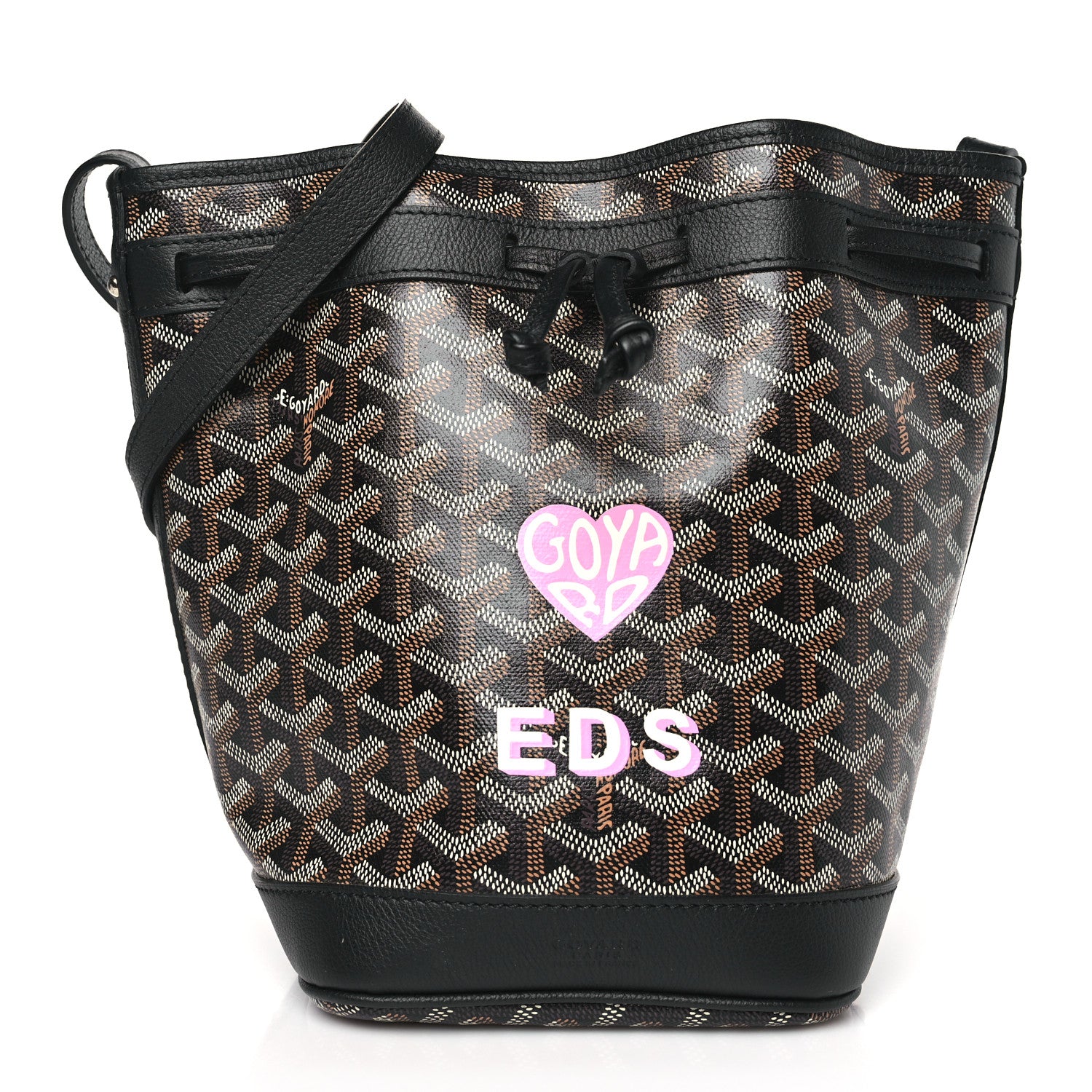 Goyard Goyardine Petit Flot Bucket Bag PM Black 1 of 7