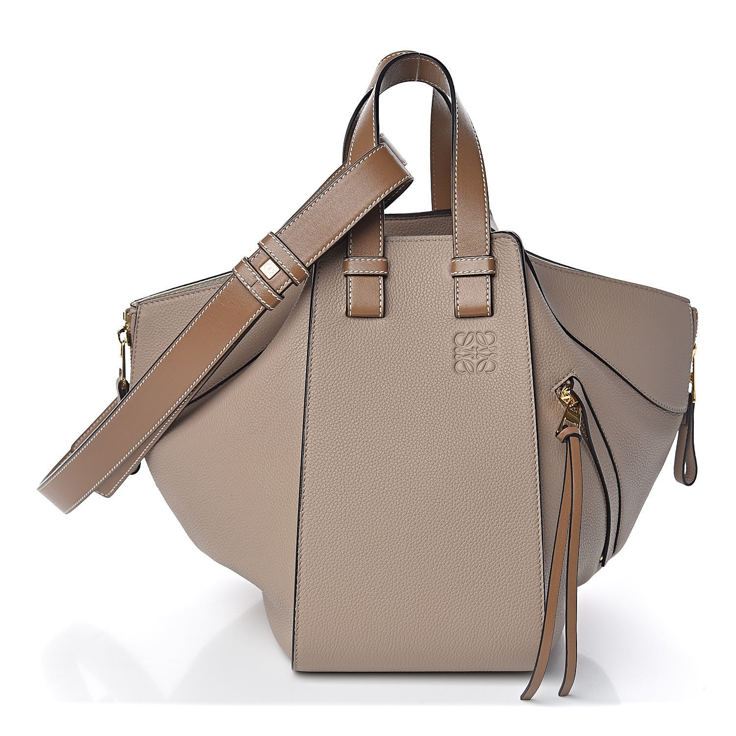 Loewe Calfskin Small Hammock Shoulder Bag Sand Mink 1 of 9