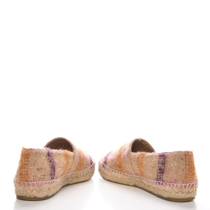 Chanel Tweed CC Espadrilles 38 Pink 6 of 16