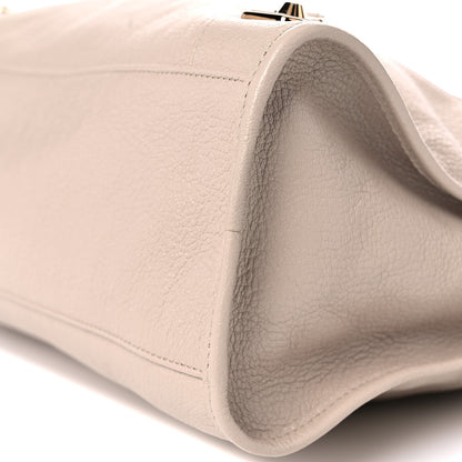 Balenciaga Chevre Gold Hardware Metallic Edge City Beige Praline 9 of 11