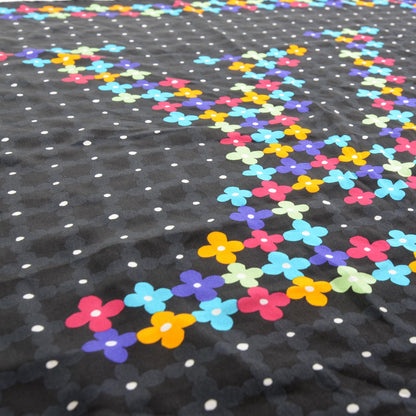 Louis Vuitton Silk Farandole Square Scarf Black 4 of 6