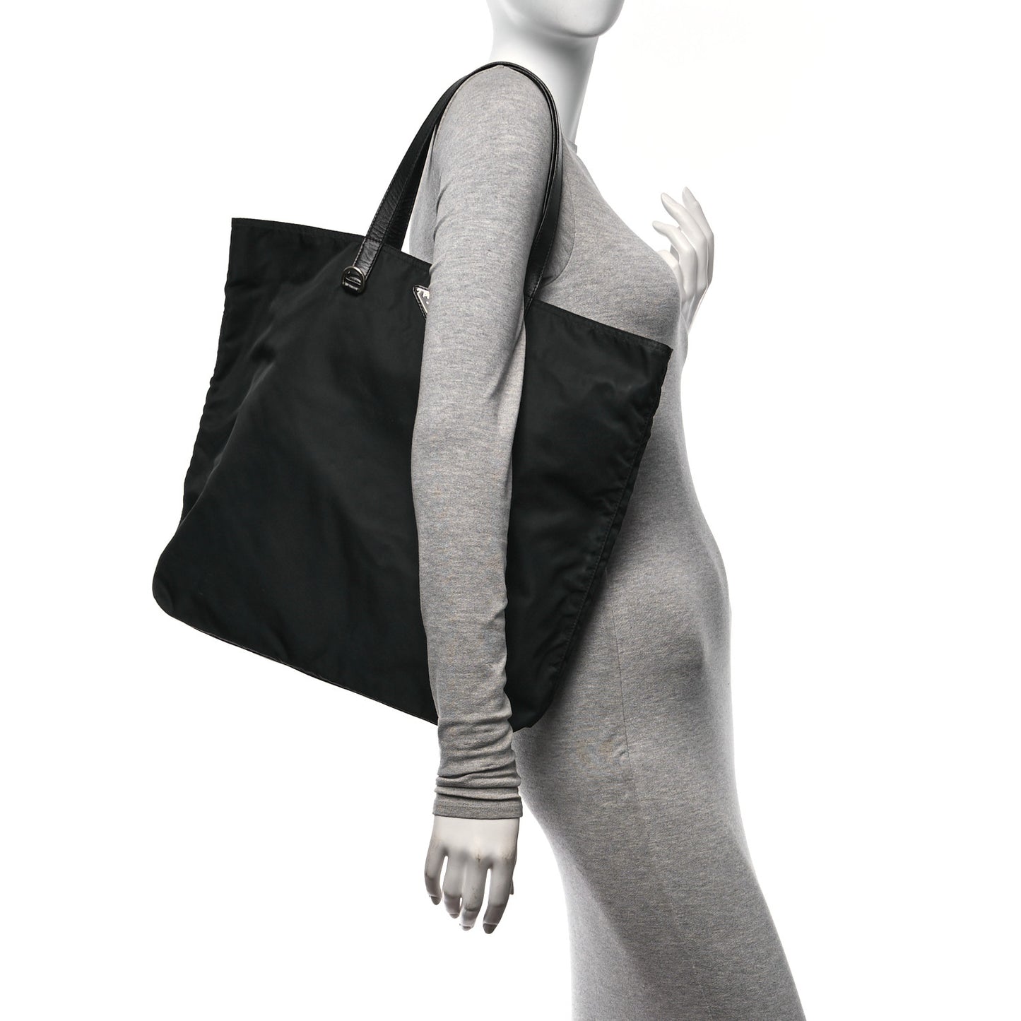 Tessuto Nylon Tote Black