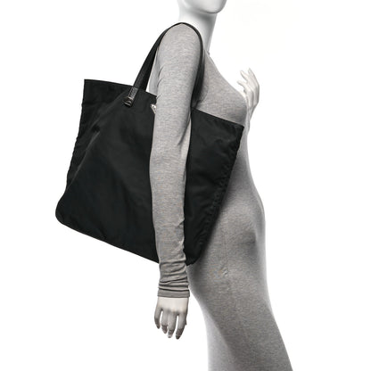 Prada Tessuto Nylon Tote Black 2 of 9