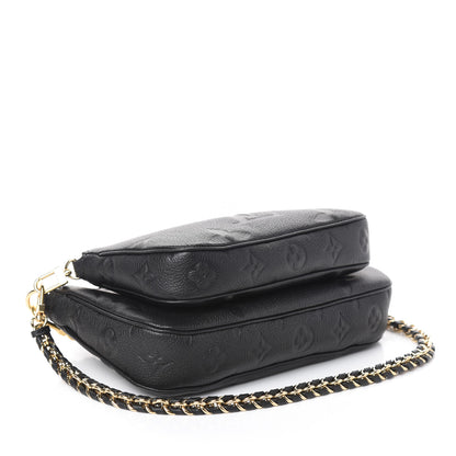 Louis Vuitton Empreinte Monogram Giant Multi Pochette Accessories Black 4 of 11