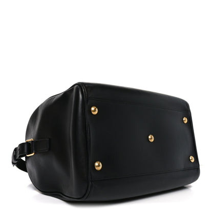 Saint Laurent Calfskin Classic Duffle 6 Black 4 of 10
