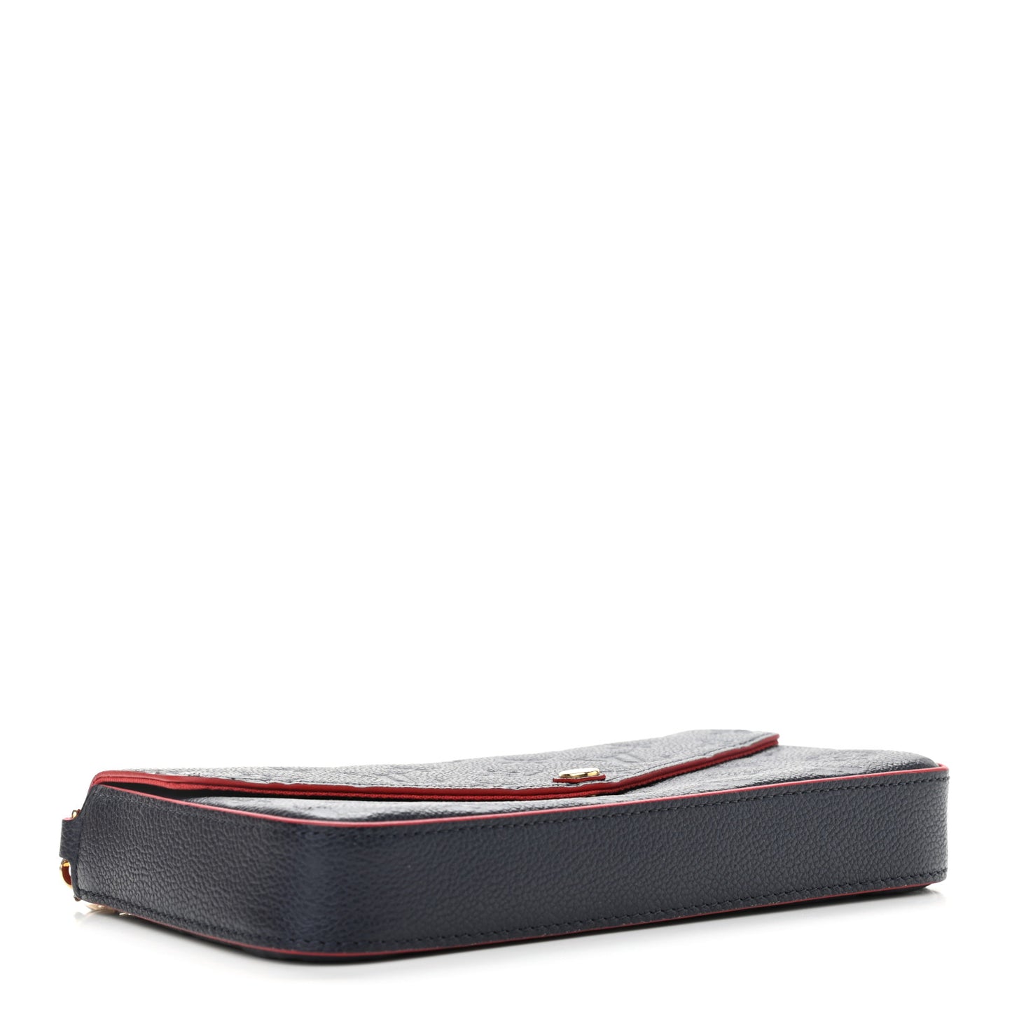 Empreinte Pochette Felicie Chain Wallet Marine Rouge