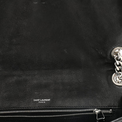 Saint Laurent Calfskin Monogram Armature Medium Niki Chain Satchel Black 6 of 13