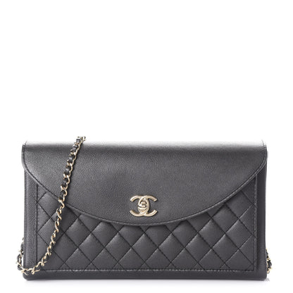 Chanel Calfskin Quilted Smart Pocket Flap Bag Dark Gray 1 of 10