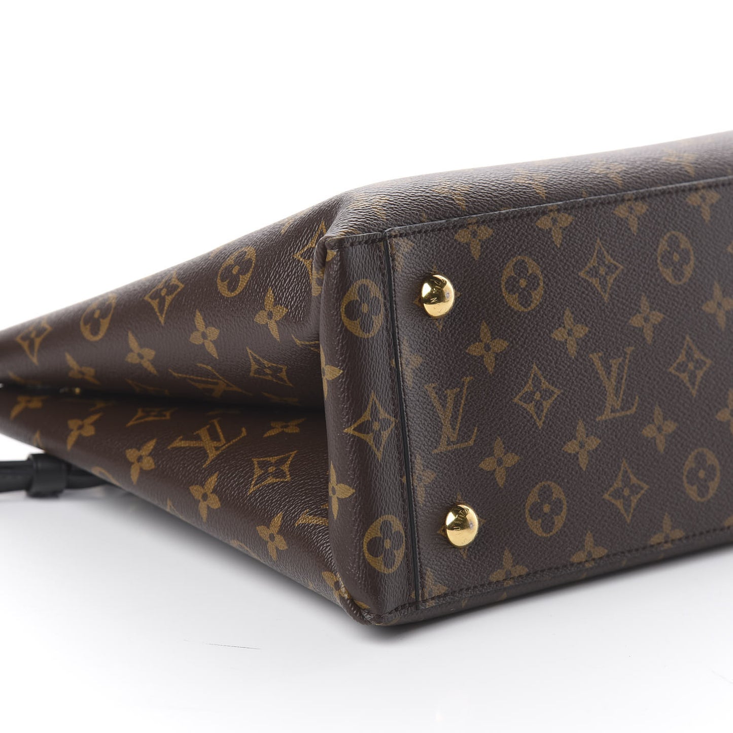 Monogram Flower Tote Black