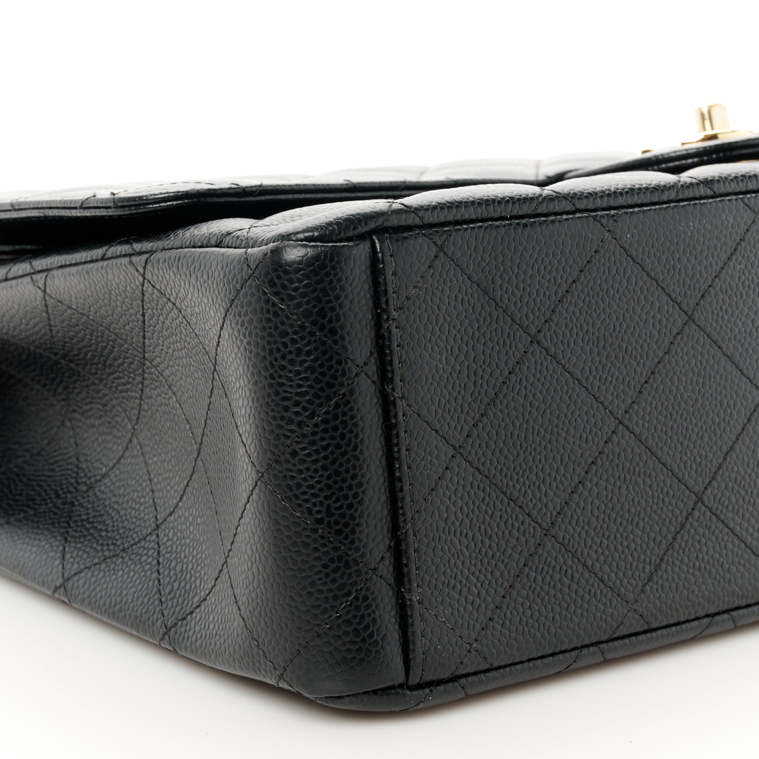 Chanel Caviar Quilted Maxi Double Flap Black 10 of 12