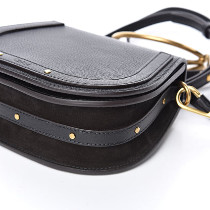 Chloe Calfskin Small Nile Bracelet Bag Black 8 of 9