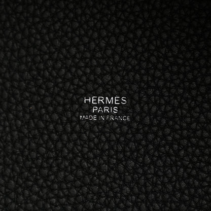 Hermes Taurillon Clemence Picotin Lock 22 MM Black 6 of 11