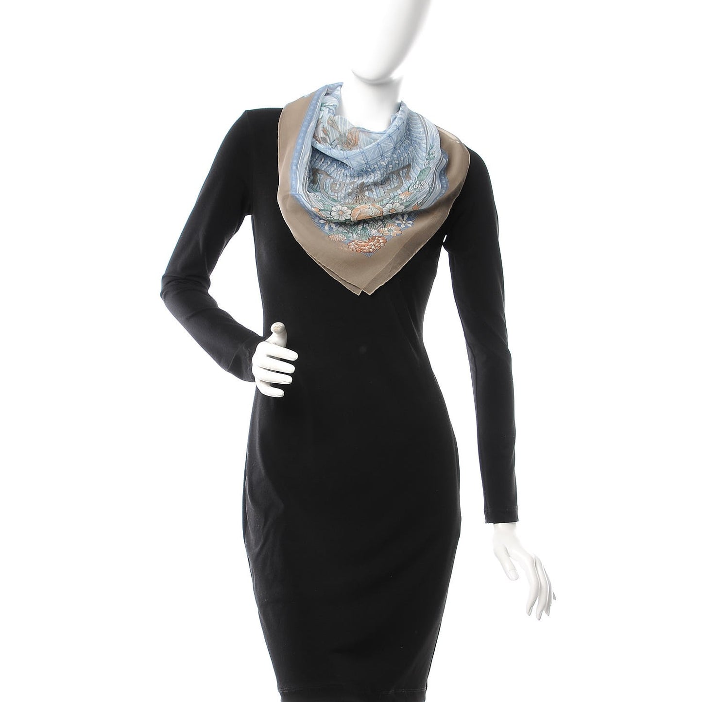 Silk Jeux De Paille 90 Scarf