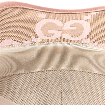 Gucci Monogram Jumbo GG Mosteri Baseball Hat L 58 Beige Light Pink 10 of 11