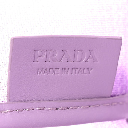 Prada Sequin Mesh Small Tote Bag Lilium 6 of 13