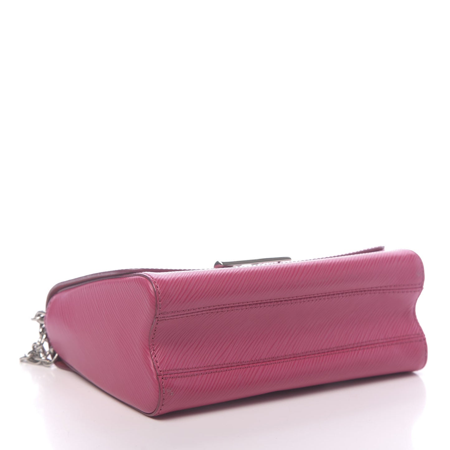 Epi Twist Shoulder Bag MM Fuchsia