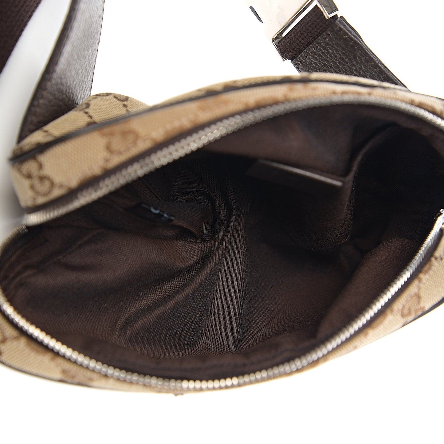 Monogram Belt Bag Dark Brown