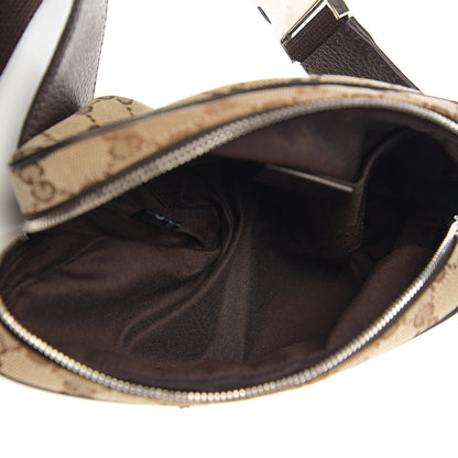 Gucci Monogram Belt Bag Dark Brown 4 of 9