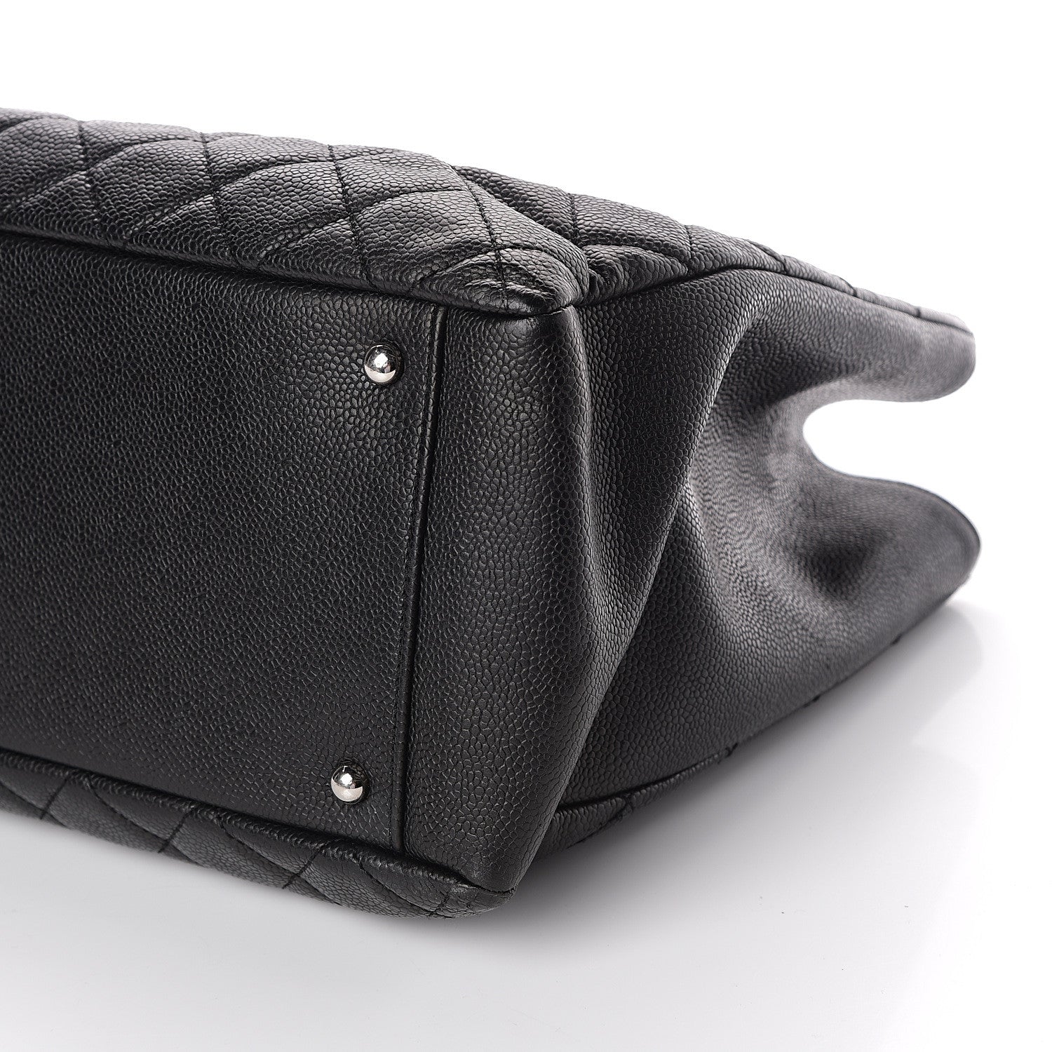 Chanel Caviar Quilted XL Grand Shopping Tote GST Black 10 of 10