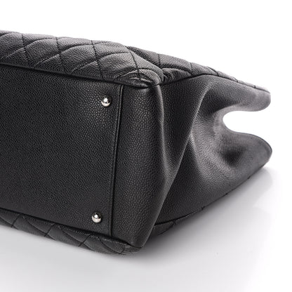 Chanel Caviar Quilted XL Grand Shopping Tote GST Black 10 of 10