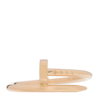 Cartier 18K Yellow Gold Small Juste Un Clou Ring 53 6.25 1 of 5