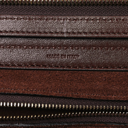 Celine Supple Shiny Lambskin Medium Smiling New Luggage Brick 6 of 10