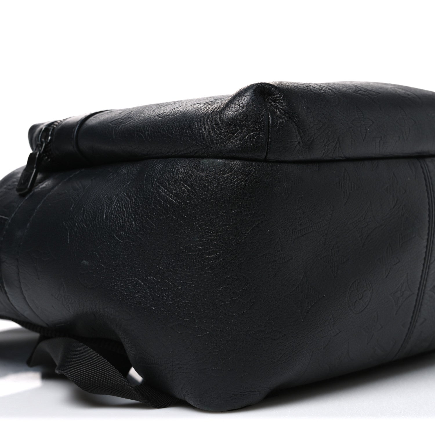 Louis Vuitton Calfskin Monogram Shadow Sprinter Backpack Black 9 of 10