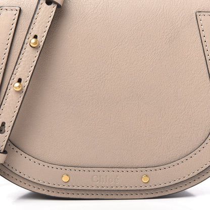Chloe Calfskin Suede Small Nile Bracelet Bag Motty Grey 10 of 10