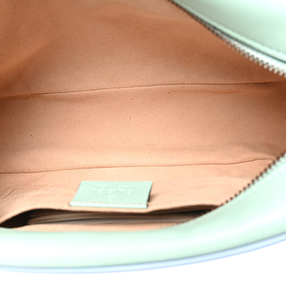Gucci Calfskin Matelasse Diagonal Small GG Marmont Chain Shoulder Bag Multicolor Pastel 5 of 10