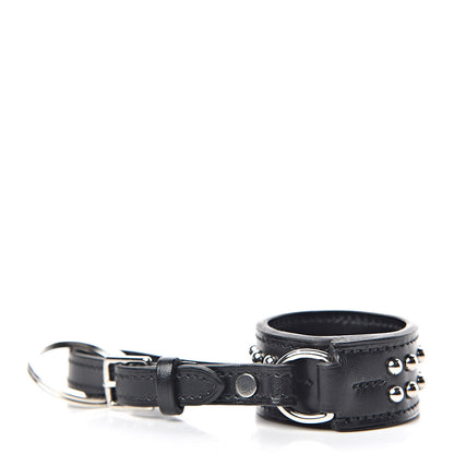 Hermes Vache Hunter Collier de Chien Anneau Key Holder Black 4 of 5
