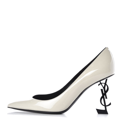 Saint Laurent Patent Opyum 85 Pumps 39 Neutro 1 of 10