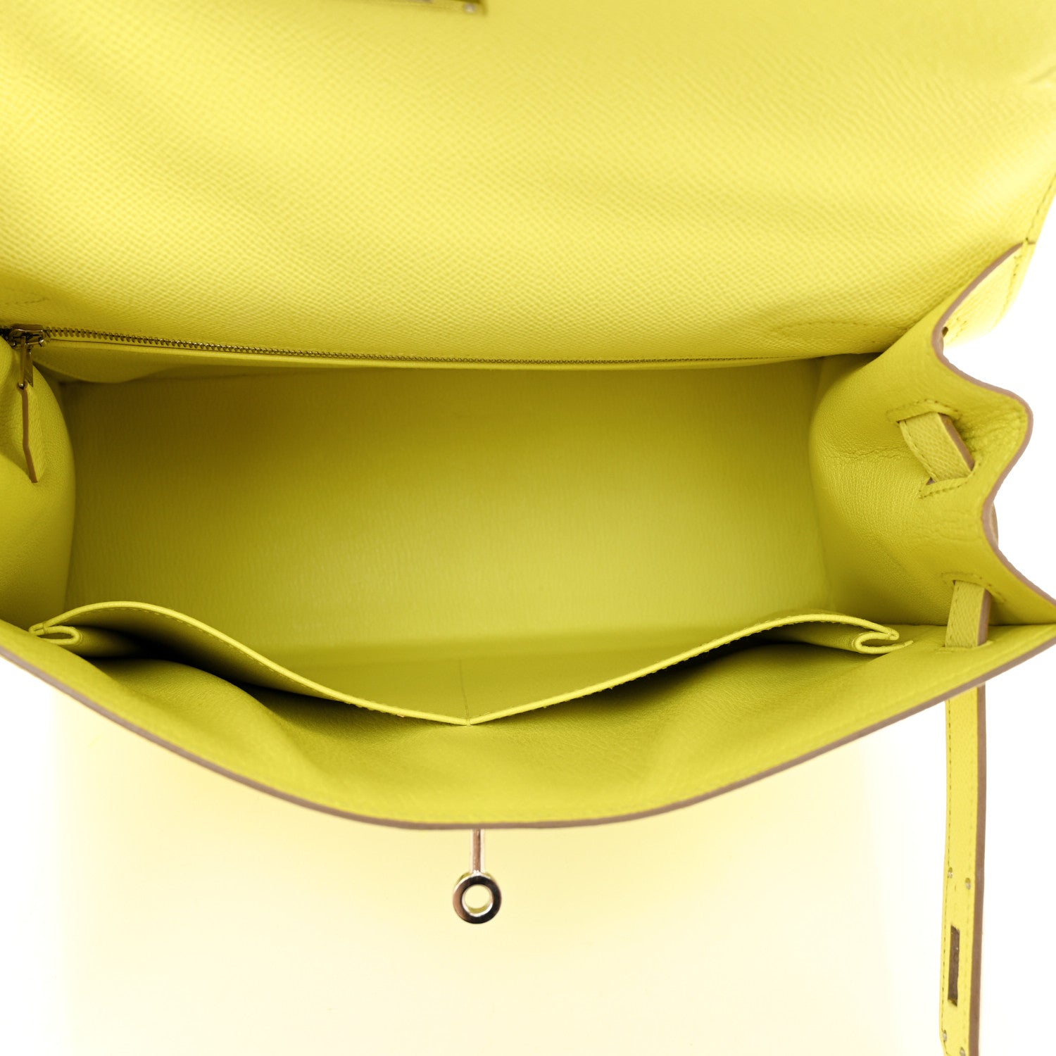 Hermes Epsom Kelly Sellier 32 Soufre 5 of 17