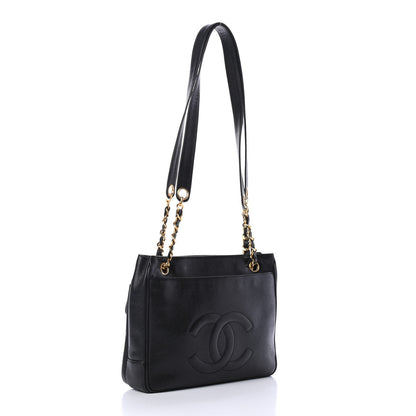 Chanel Caviar CC Shoulder Bag Black 2 of 4